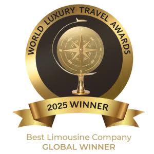 2025 Winner - World Luxury Travel Awards - Best Limousine Company GLOBAL WINNER